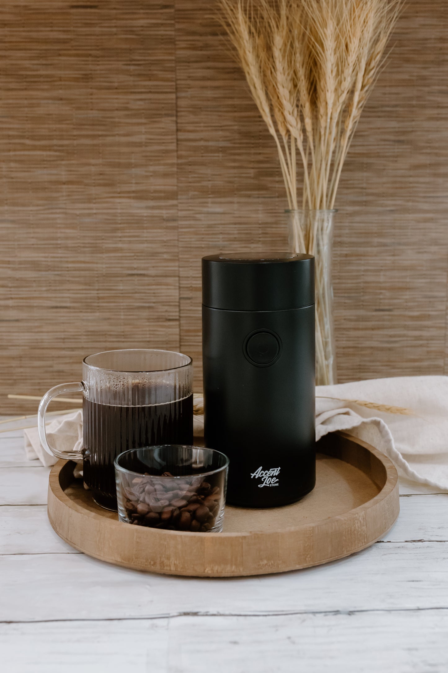 The Accent Joe Store Electric Blade Coffee Grinder